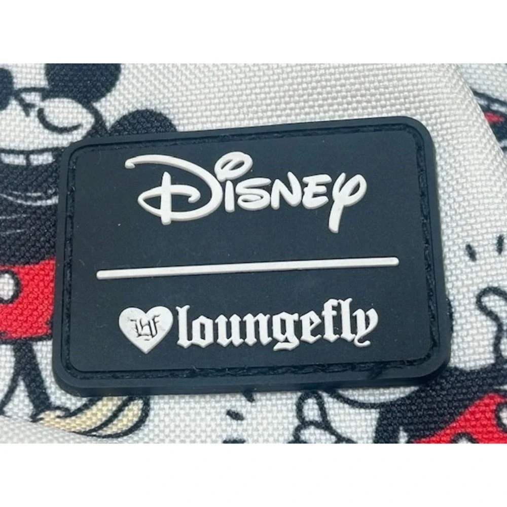 Loungefly Disney Mickey Mouse 90 Years Anniversary Backpack & Coin Bag Set
